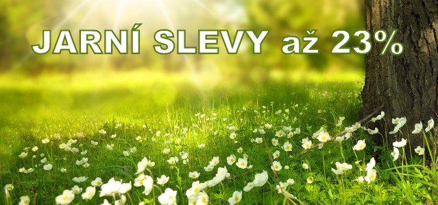 JARNÍ SLEVA 23%